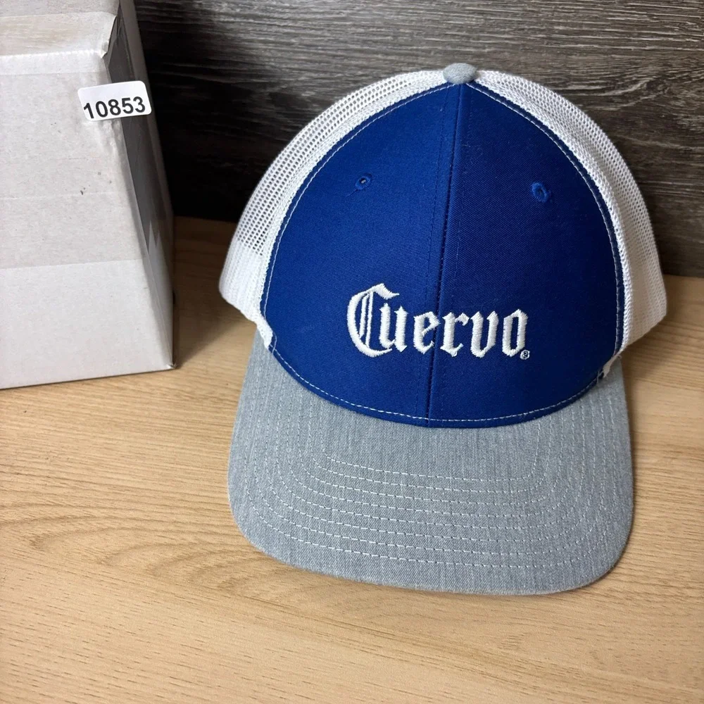 Cuervo Hat Cap Snap Back Blue Trucker Jose Cuervo Outdoors Mens